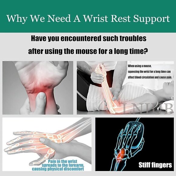 4 cm Wrist Cushion Love Momo Belia Deviluke Chest Mouse Pad Wrist Rest Support - Picture 3 of 10